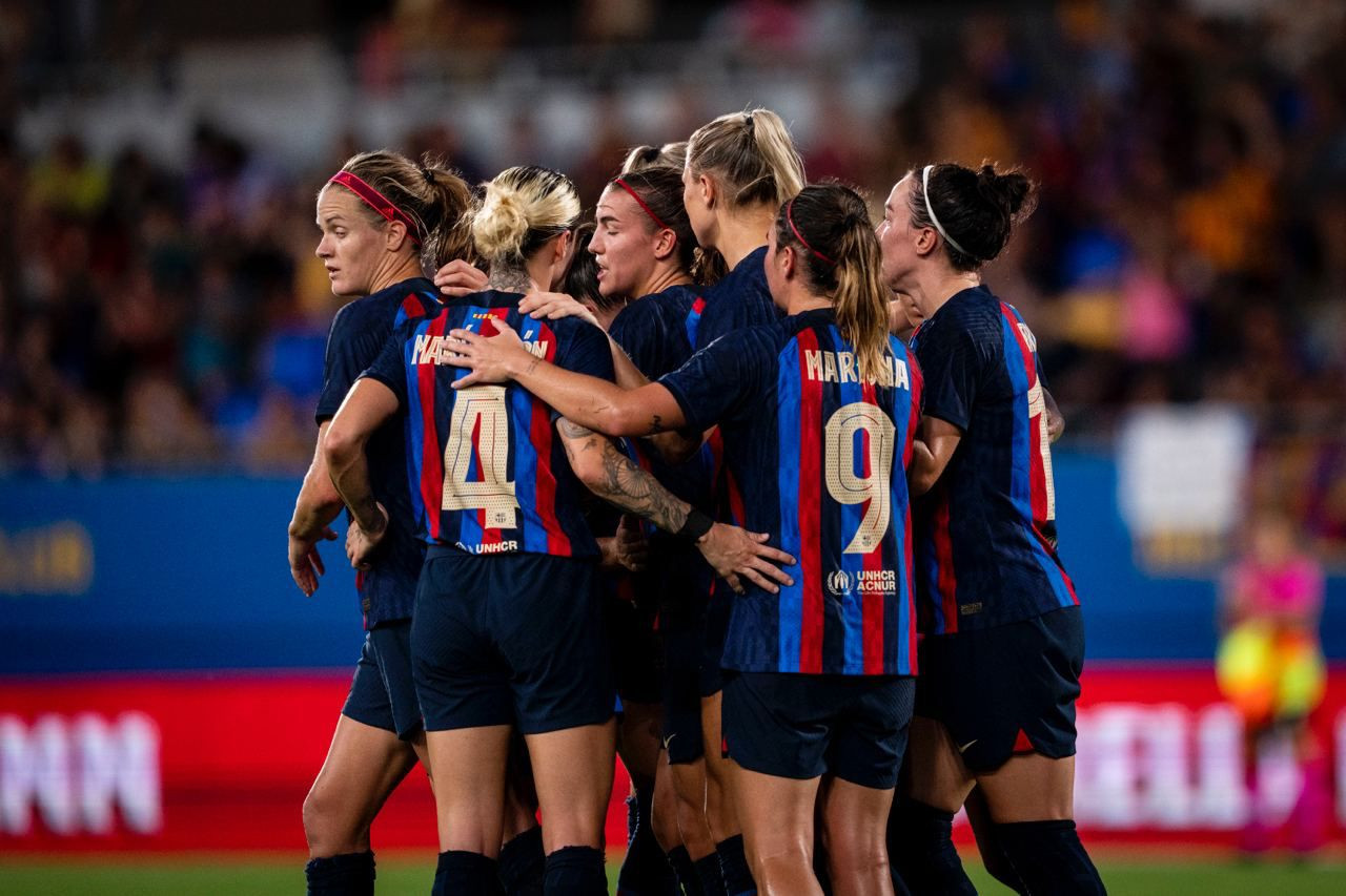 Barça Women Crush Montpellier 5-0 in Dominant Preseason Performance