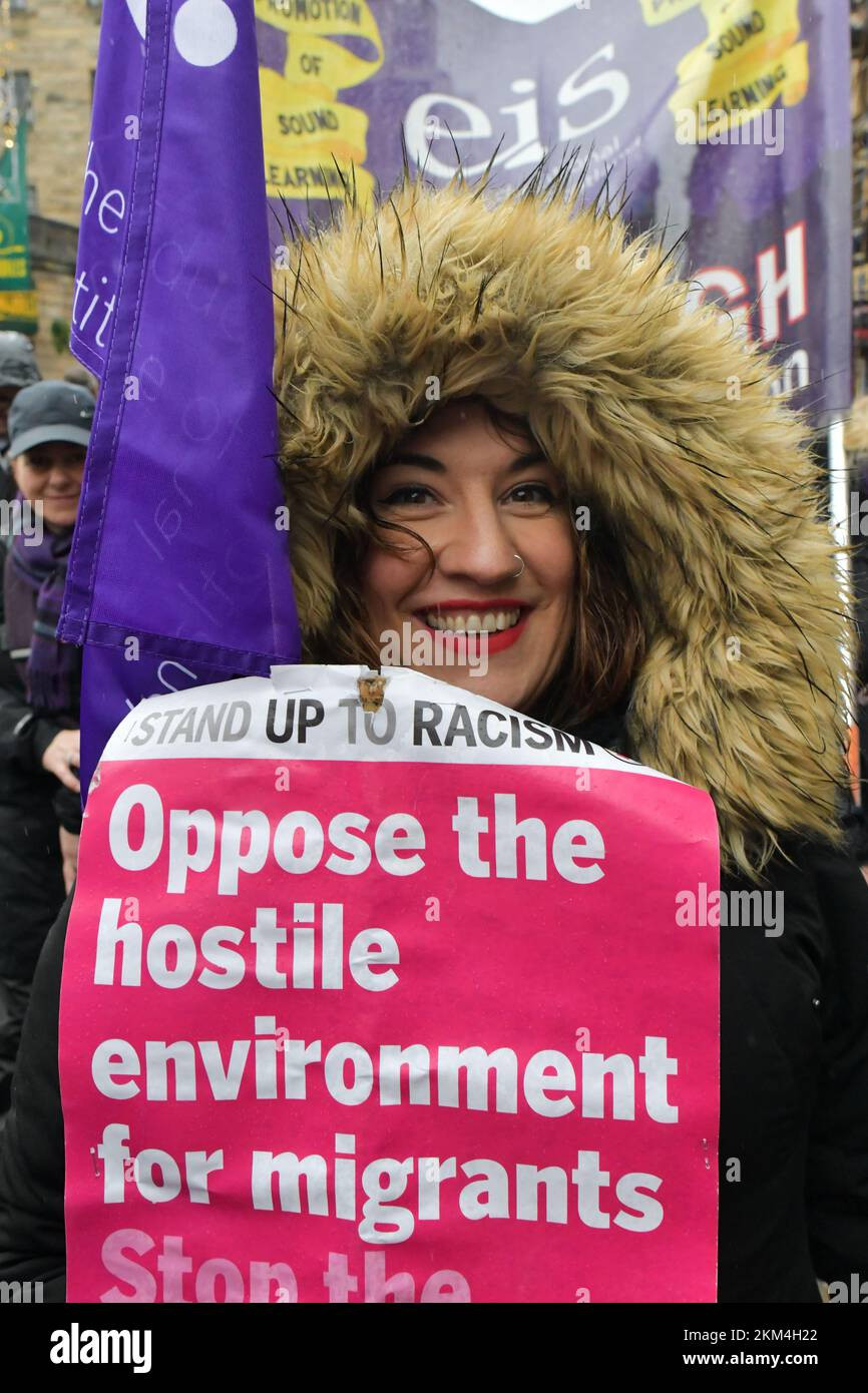 Glasgow's St. Andrew's Day Anti-Racism March: A Powerful Display of Unity Against Hate