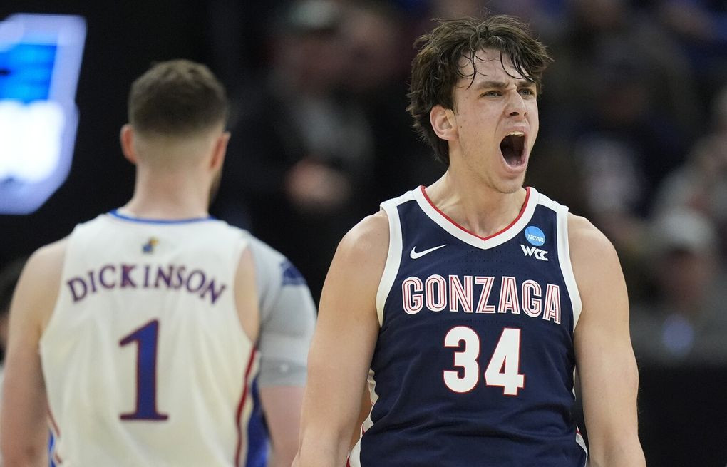 Gonzaga Punishes Kansas 89-68, Earns 9th Straight Trip to Round of 16!