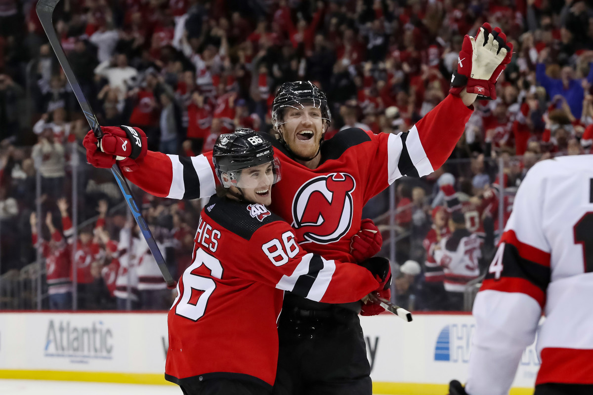 New Jersey Devils' 2024-2025 Season: A Rollercoaster Ride of Wins, Losses, and Post-Game Interviews